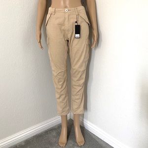 NWT Carmar camel cargo pants